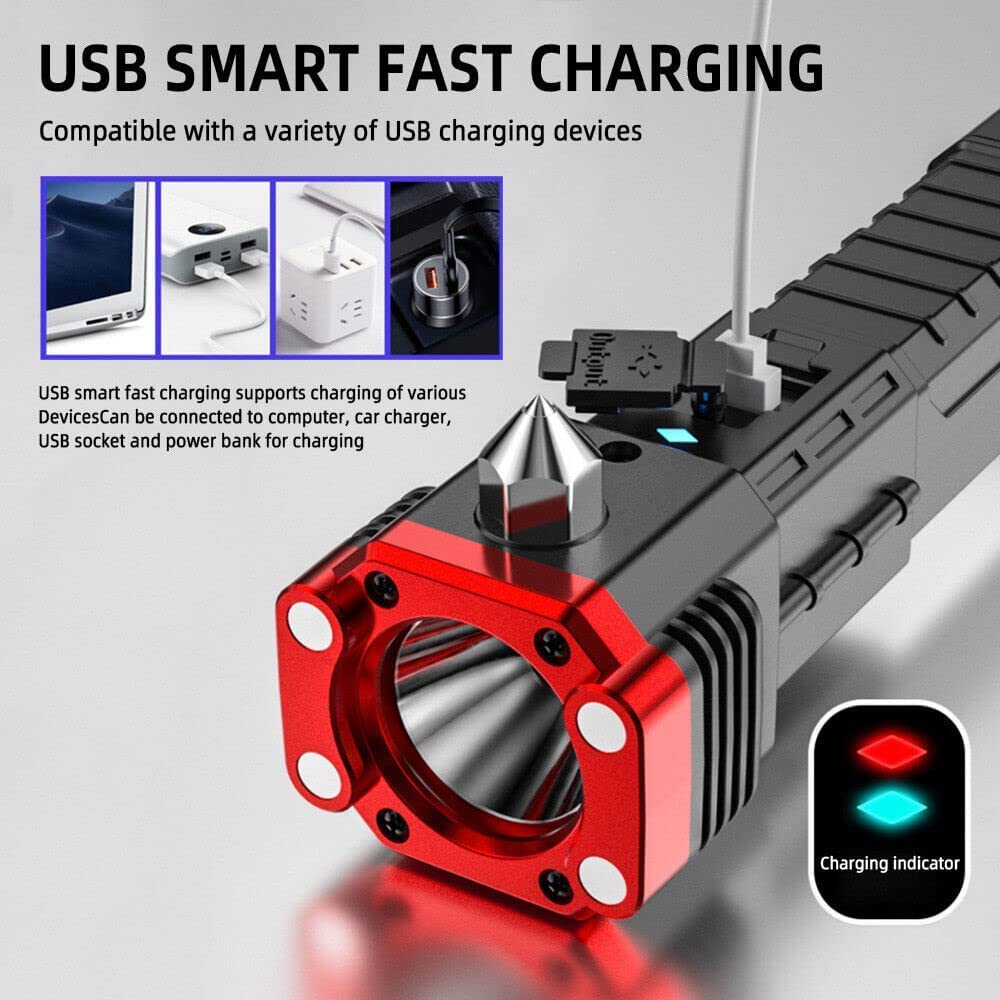 (1+1 Gratis) Lifesaver - Taschenlampe, Powerbank und mehr in einem Gerät!
