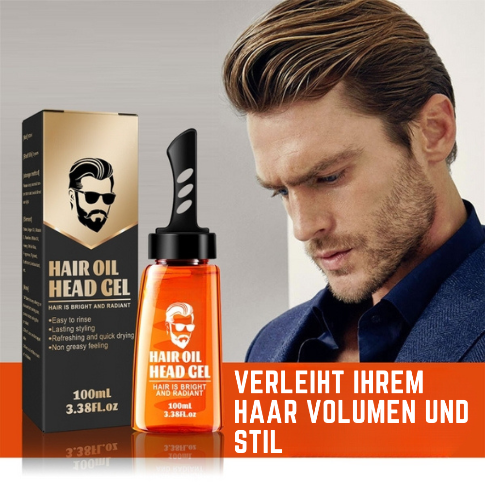 1+1 GRATIS | TwinGroom® | Herren-Haargel mit Kamm