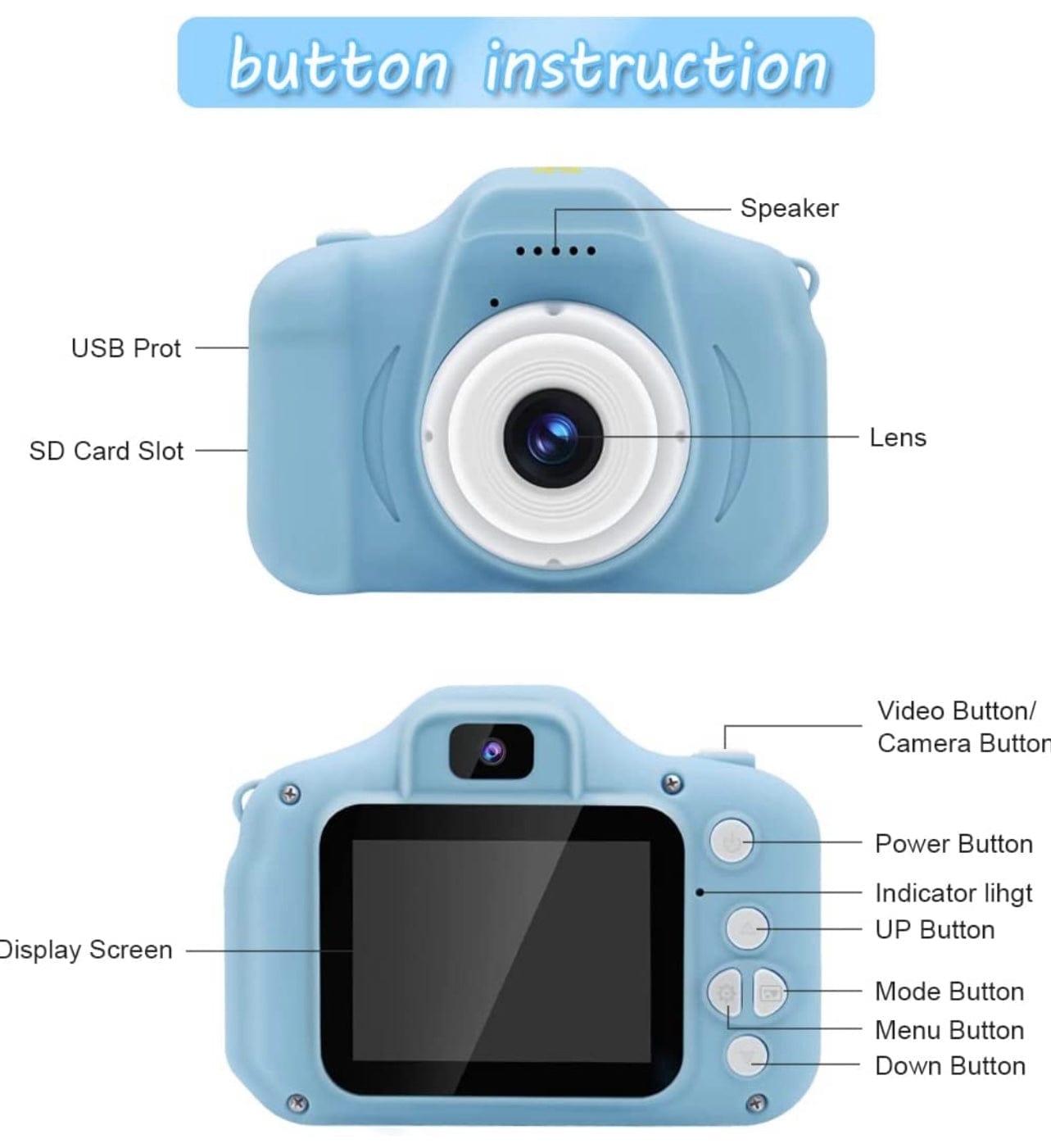 SnapPixR® | Retro-Mini-Digitalkamera
