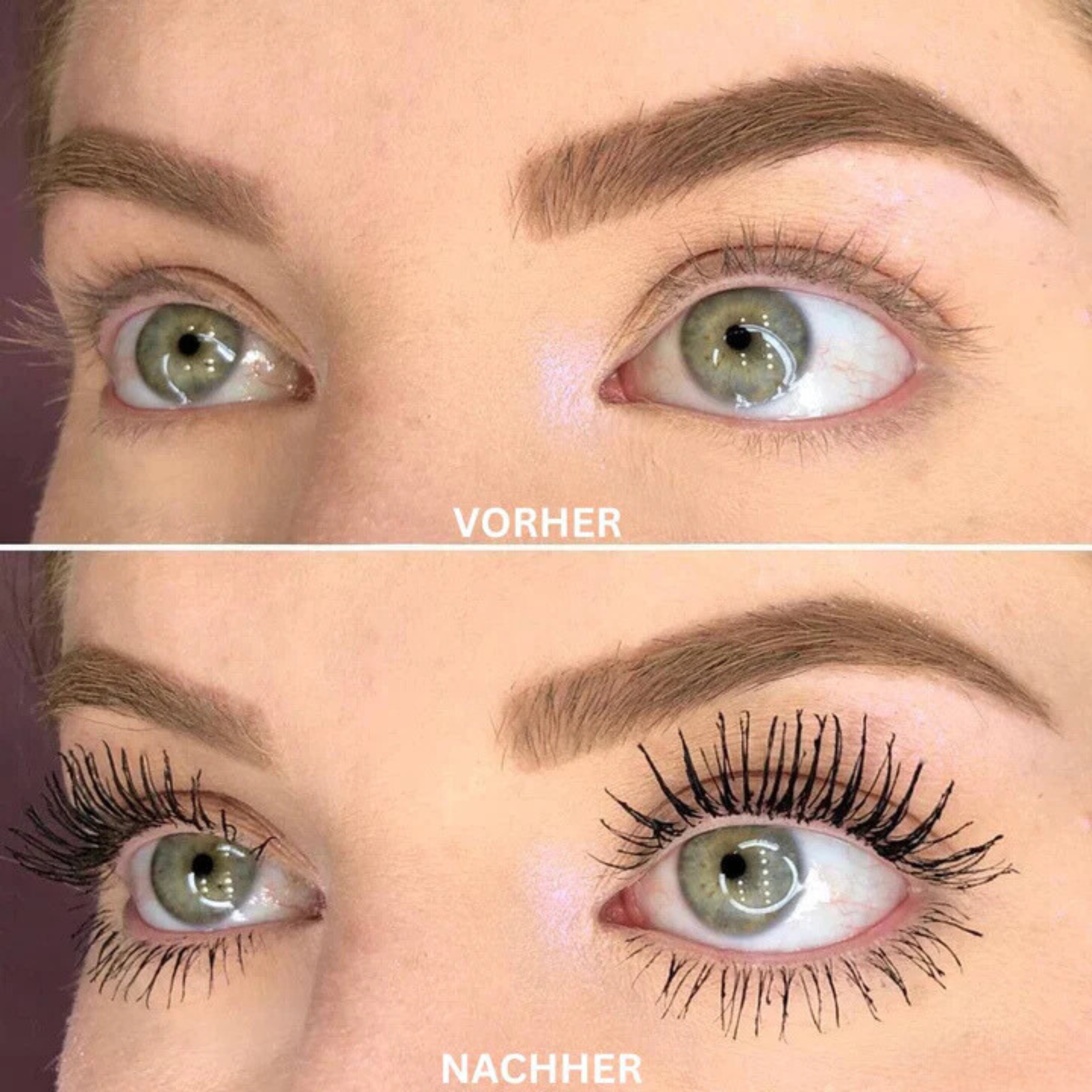 4D Silk Fiber Mascara wasserfest, langanhaltende Wimperntusche für voluminöse und verlängerte Wimpern, Make-up Mascara für Damen