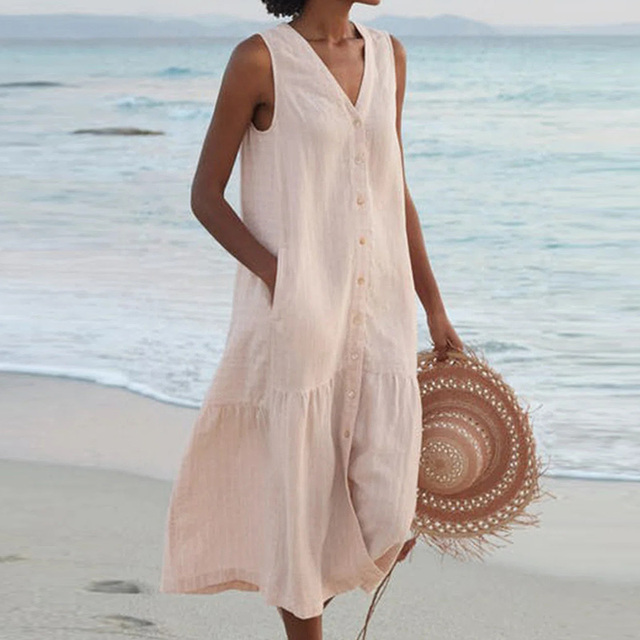 50% RABATT | Zariva™ | Stylisches Sommerkleid