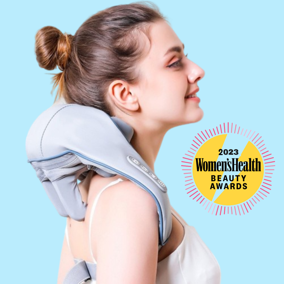 Elektrisches Shiatsu-Nackenmassagegerät mit Wärmefunktion – preisgekröntes Modell, Gewinner