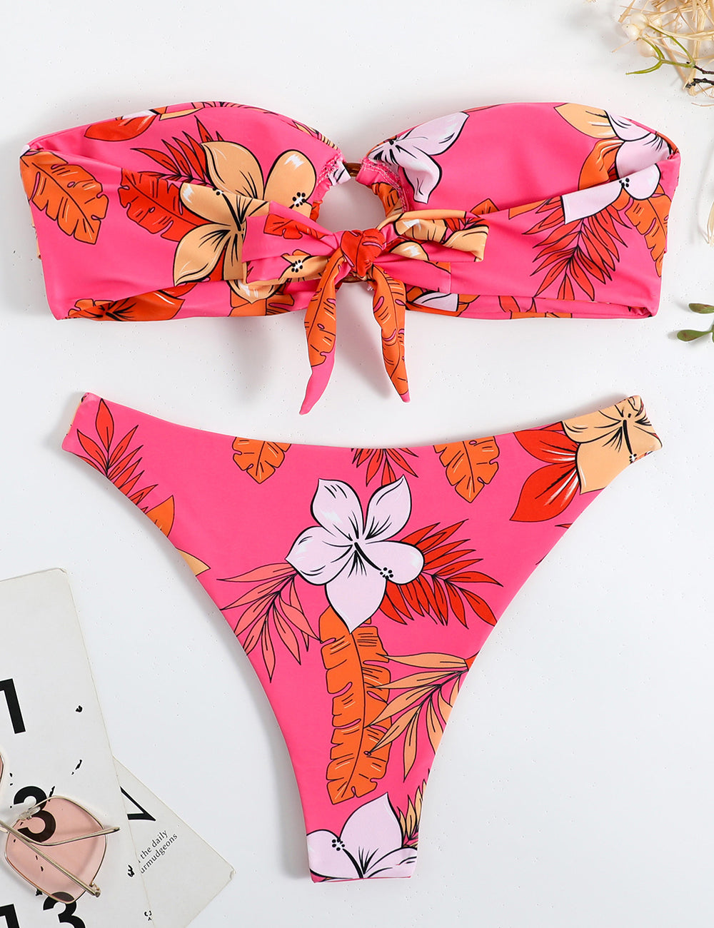 50% RABATT | Rosanne | Trägerloser Push-up-Bikini