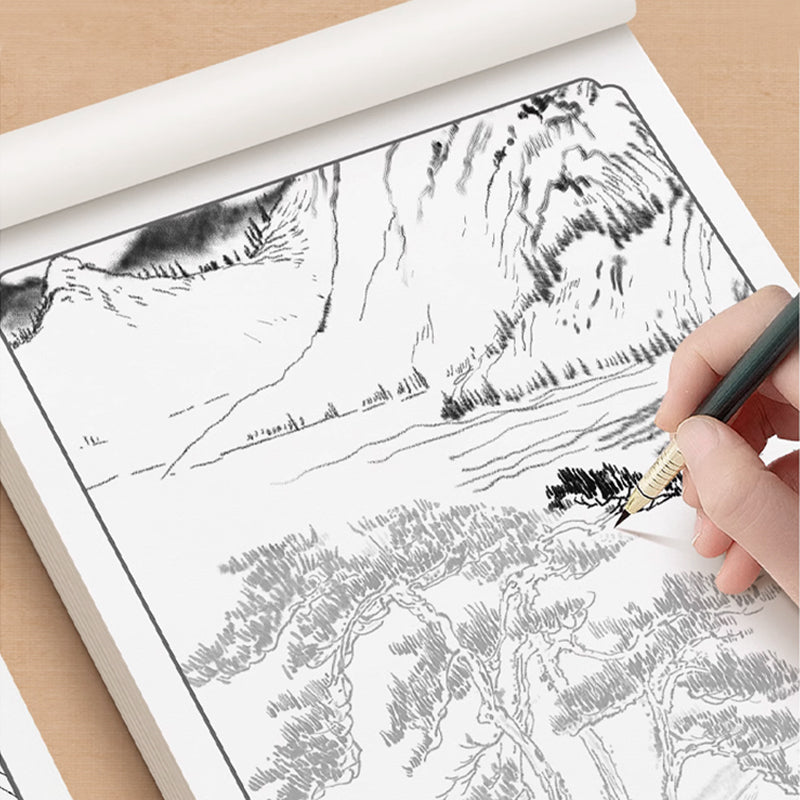 InkFlow™ | Traditionelles chinesisches Schriftzeichen-Album