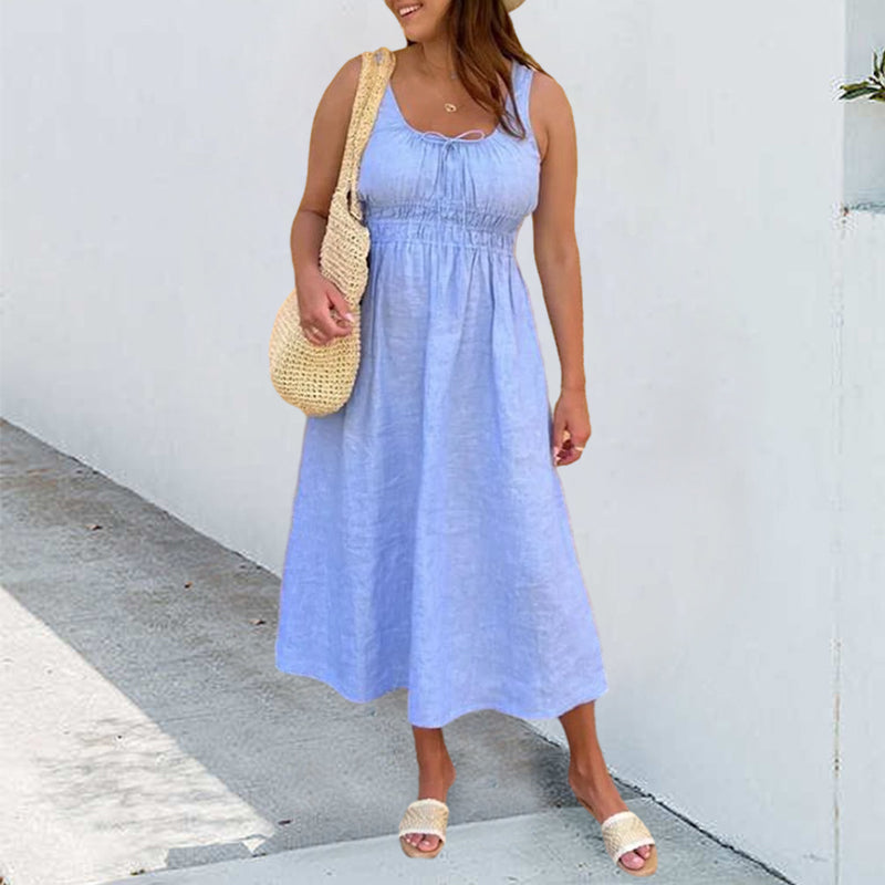 50% RABATT | Smockelle™ | Damen Smocked Kleid