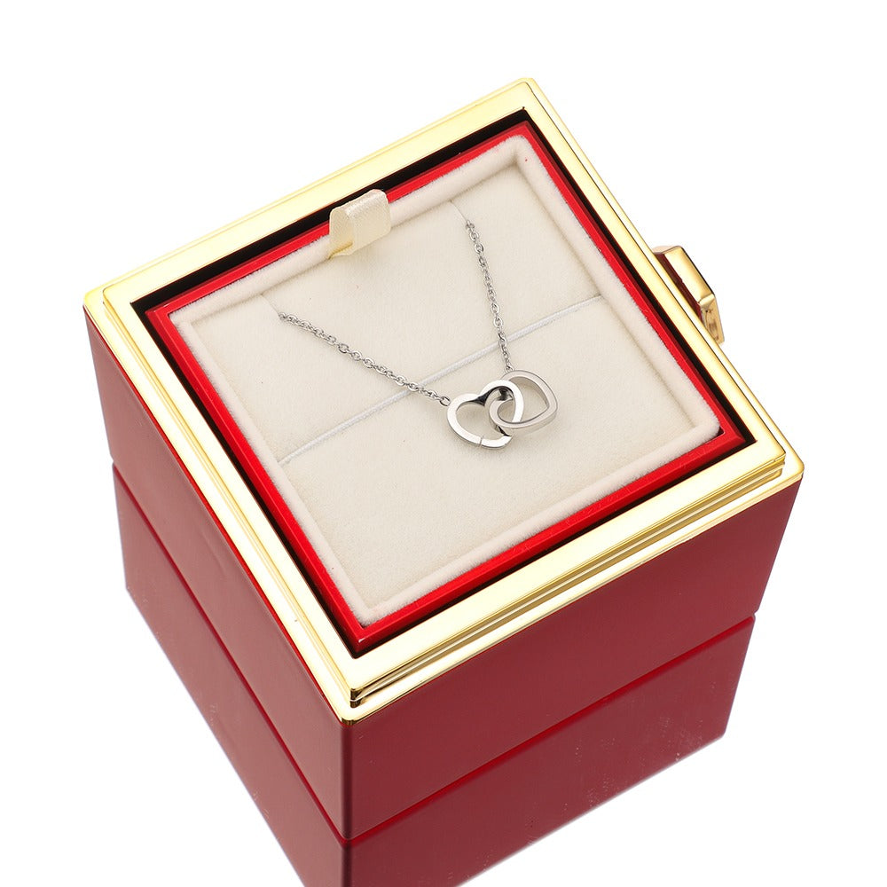 50% RABATT | Monroe™ | Elegante Halskette Rose Box