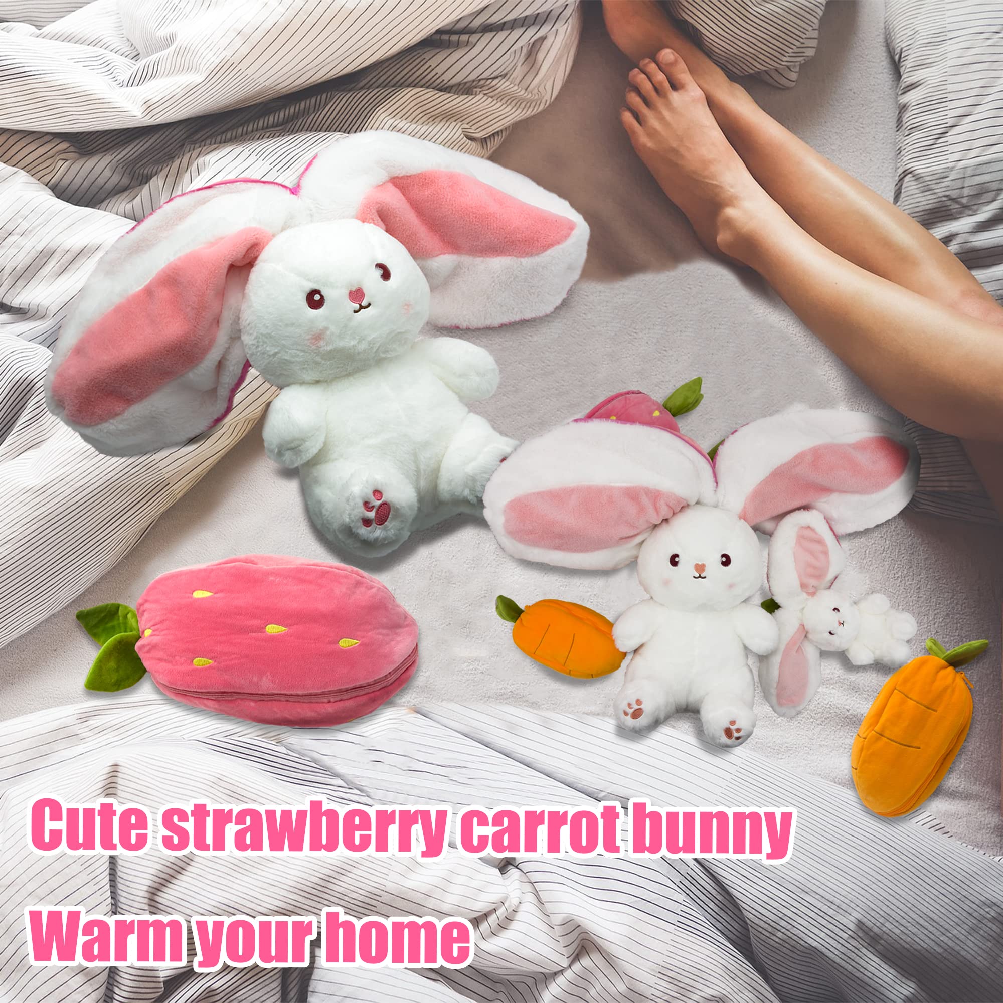 50% RABATT | FlipBunny™ - Beidseitig verwendbare Plüschtiere