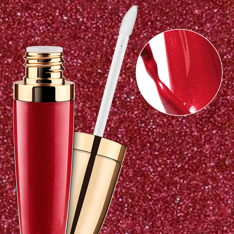 GlimmerKiss™ | Diamantglänzender langanhaltender Lippenstift