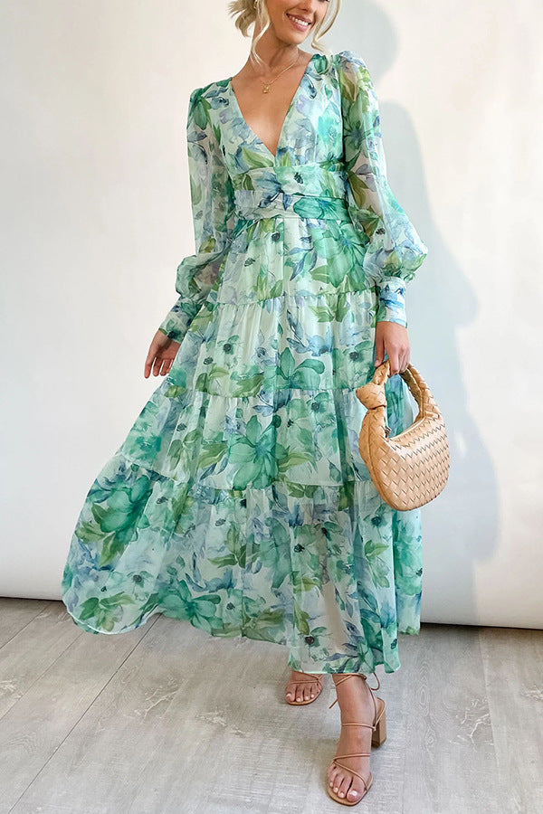 50% RABATT | Sommer Maxi-Kleid Florish