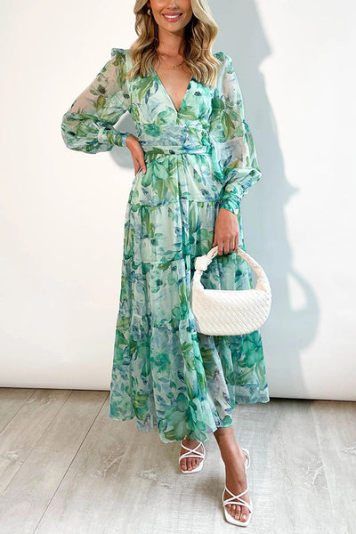50% RABATT | Sommer Maxi-Kleid Florish