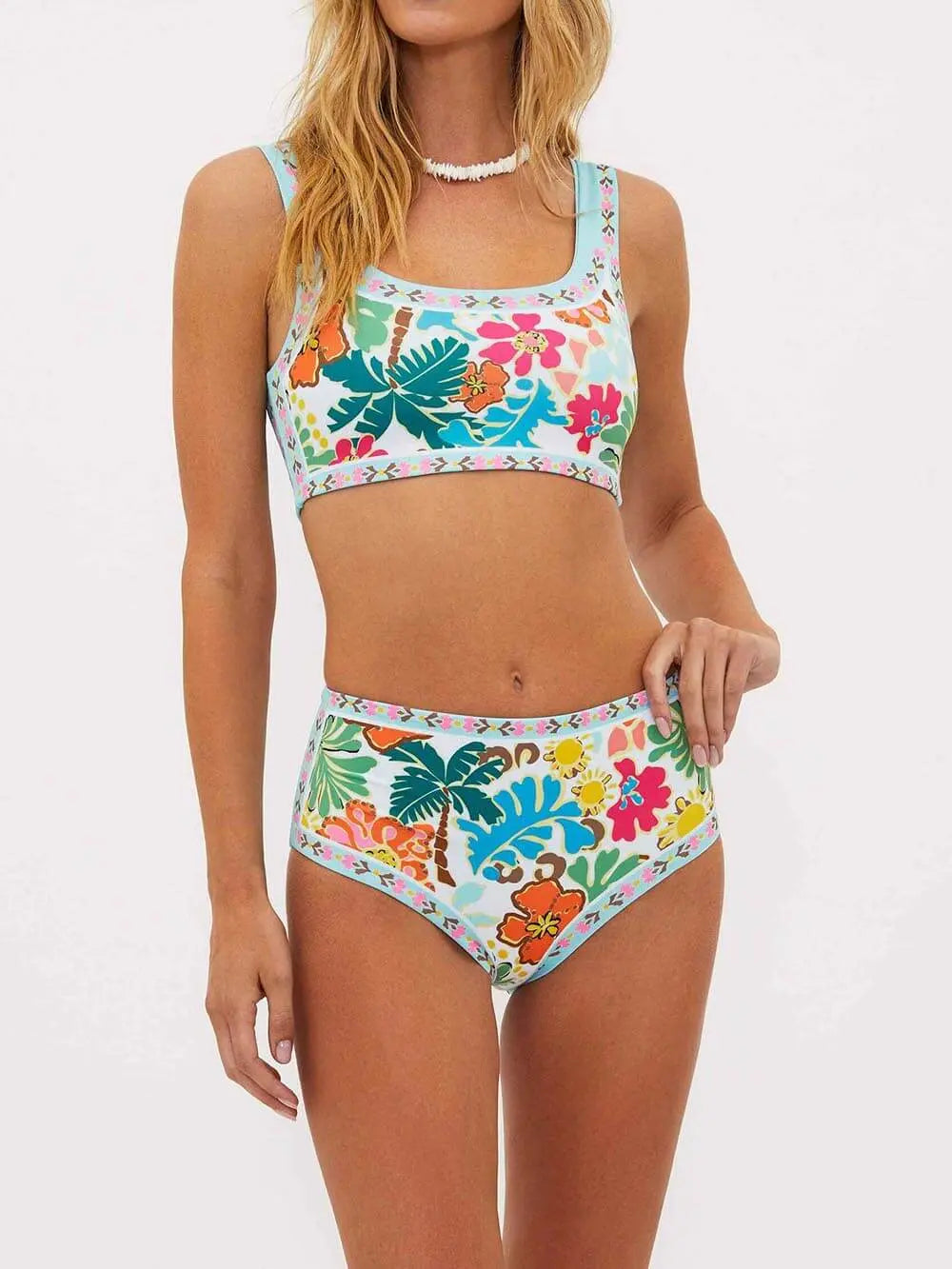 EMMIE | Stützender Geblümter Stretch-Bikini