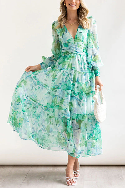 50% RABATT | Sommer Maxi-Kleid Florish