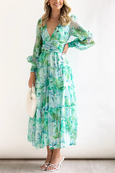 50% RABATT | Sommer Maxi-Kleid Florish