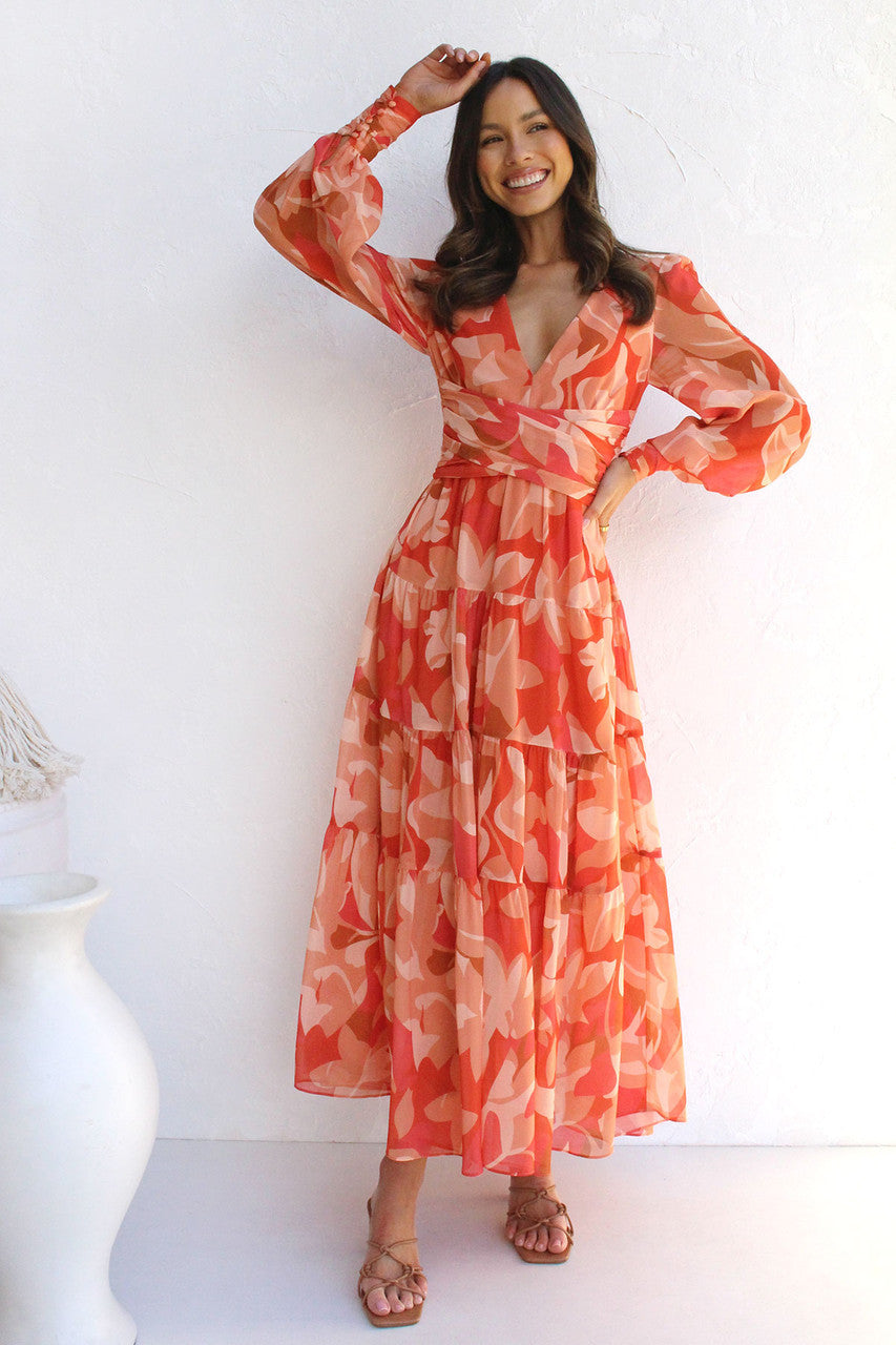 50% RABATT | Sommer Maxi-Kleid Florish