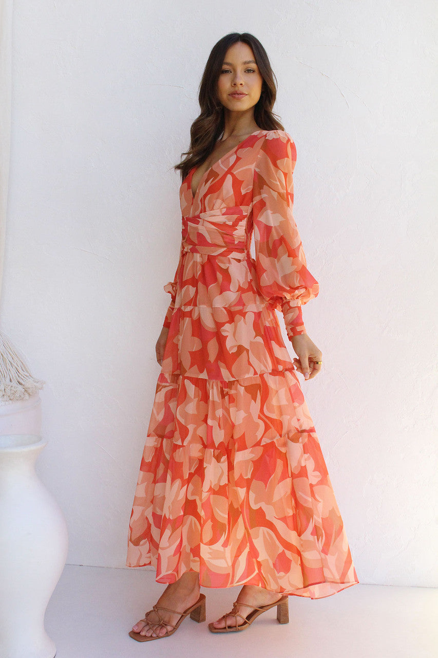 50% RABATT | Sommer Maxi-Kleid Florish