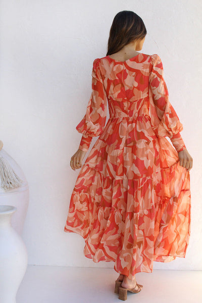 50% RABATT | Sommer Maxi-Kleid Florish