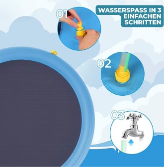 SplashPaws™ - Sommerlicher Wasserspaß für Hunde und Kinder