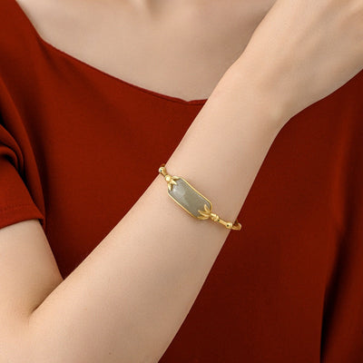 50% RABATT | BambooGrace™ | Eleganter antiker Bambusarmreif