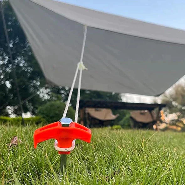 GroundLock® | ScrewAnchor Einschraub-Erdanker – sichere Bodenverankerung für Garten & Haus