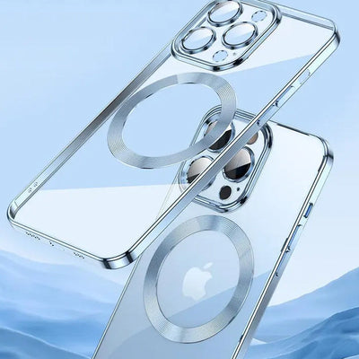 50% RABATT | Metalliq™ | Kabellose magnetische iPhone-Hülle mit Galvanik