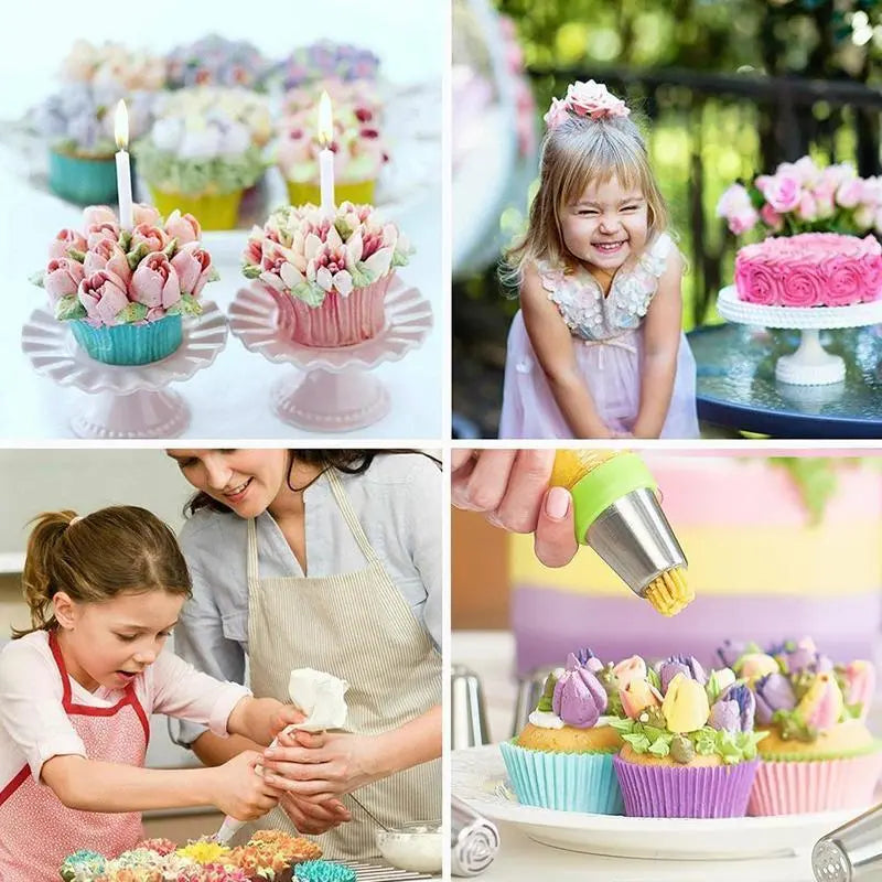 1+1 GRATIS | SweetCraft™ - Schöne und professionelle Torten backen! | Satz von 14 [Letzter Tag Rabatt]