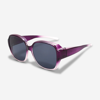 50% RABATT | ClipShades™ | Stylische Overlay-Sonnenbrille für Brillenträgerinnen