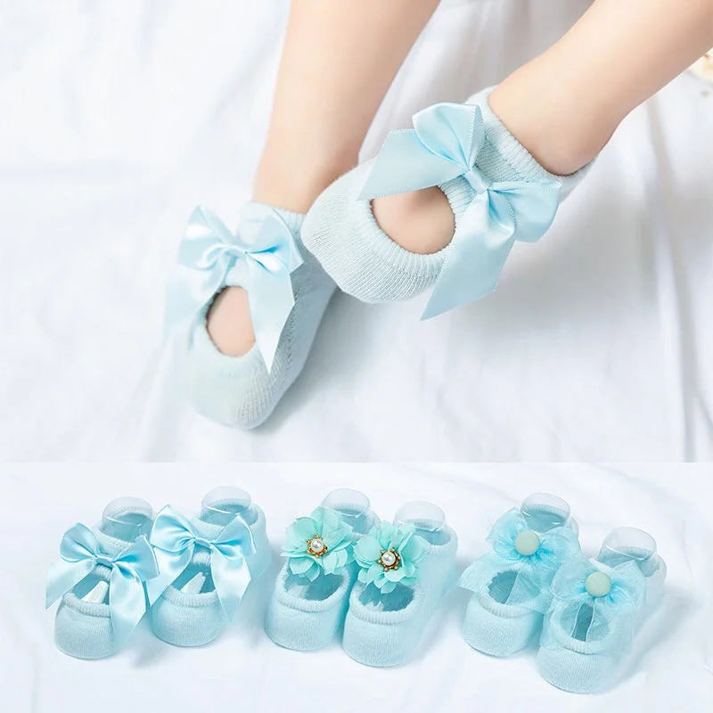 TwinkleToes™ | Rutschfeste Baby-Ballettsocken mit Extra-Komfort für kleine Tänzerinnen