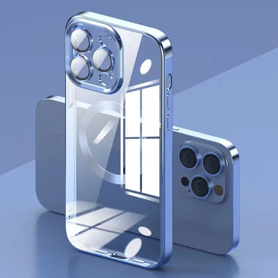 50% RABATT | Metalliq™ | Kabellose magnetische iPhone-Hülle mit Galvanik