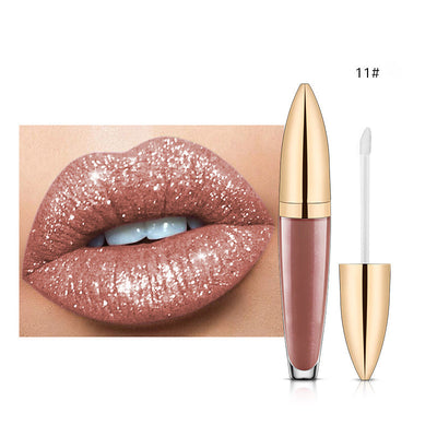 50% RABATT | GlimmerKiss™ | Diamantglänzender langanhaltender Lippenstift