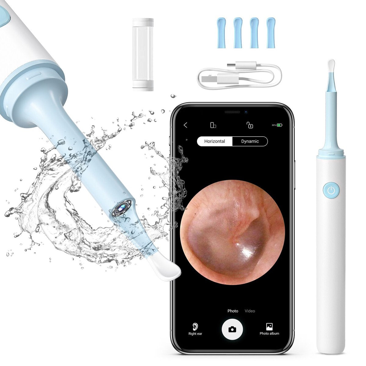 Visioscope™ | Kabelloser WiFi-Ohrreiniger
