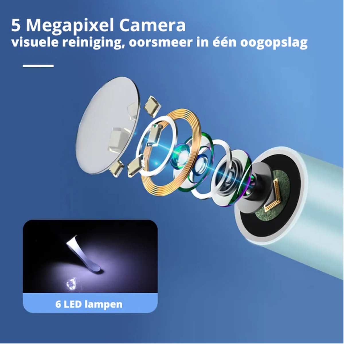 Visioscope™ | Kabelloser WiFi-Ohrreiniger