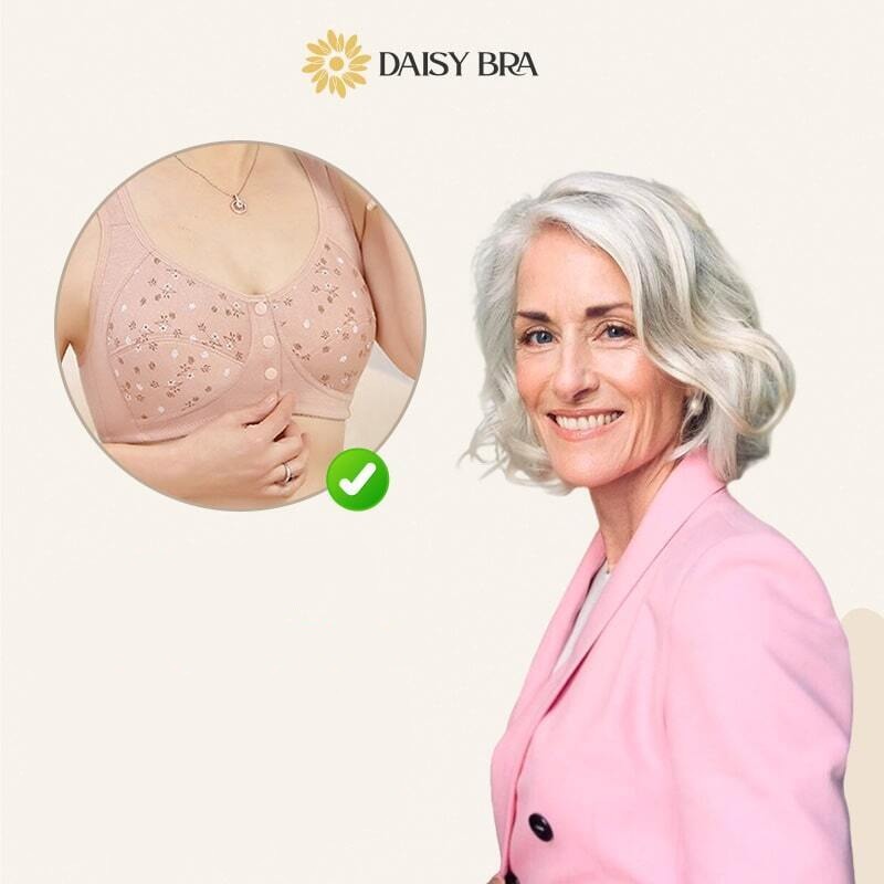 1+1 GRATIS | Daisy's™ Frontknopf-BH
