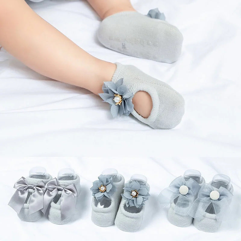 50% RABATT | TwinkleToes™ | Rutschfeste Baby-Ballettsocken mit Extra-Komfort für kleine Tänzerinnen