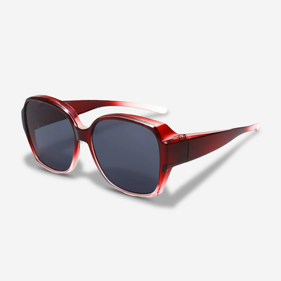 50% RABATT | ClipShades™ | Stylische Overlay-Sonnenbrille für Brillenträgerinnen