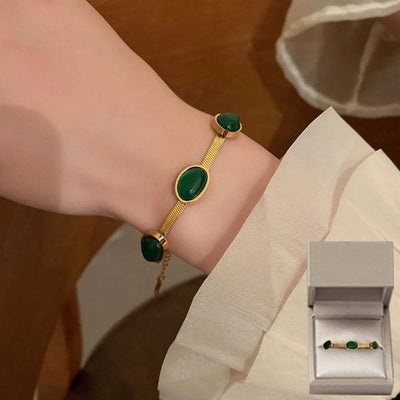 50% RABATT | JadeWhisper™  | Smaragd-Sierraden