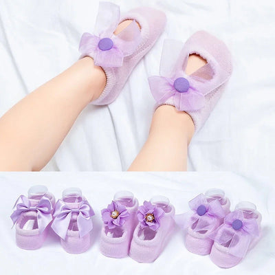 50% RABATT | TwinkleToes™ | Rutschfeste Baby-Ballettsocken mit Extra-Komfort für kleine Tänzerinnen