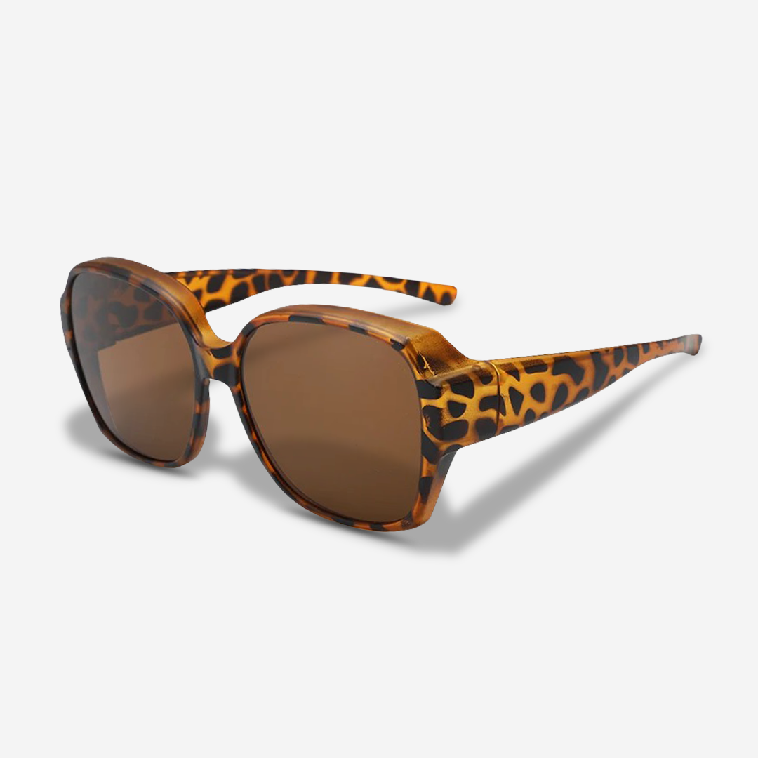 50% RABATT | ClipShades™ | Stylische Overlay-Sonnenbrille für Brillenträgerinnen