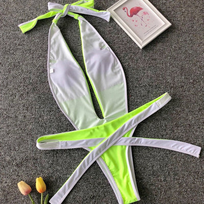50% RABATT | SwimSway | Brasilianischer rückenfreier Badeanzug