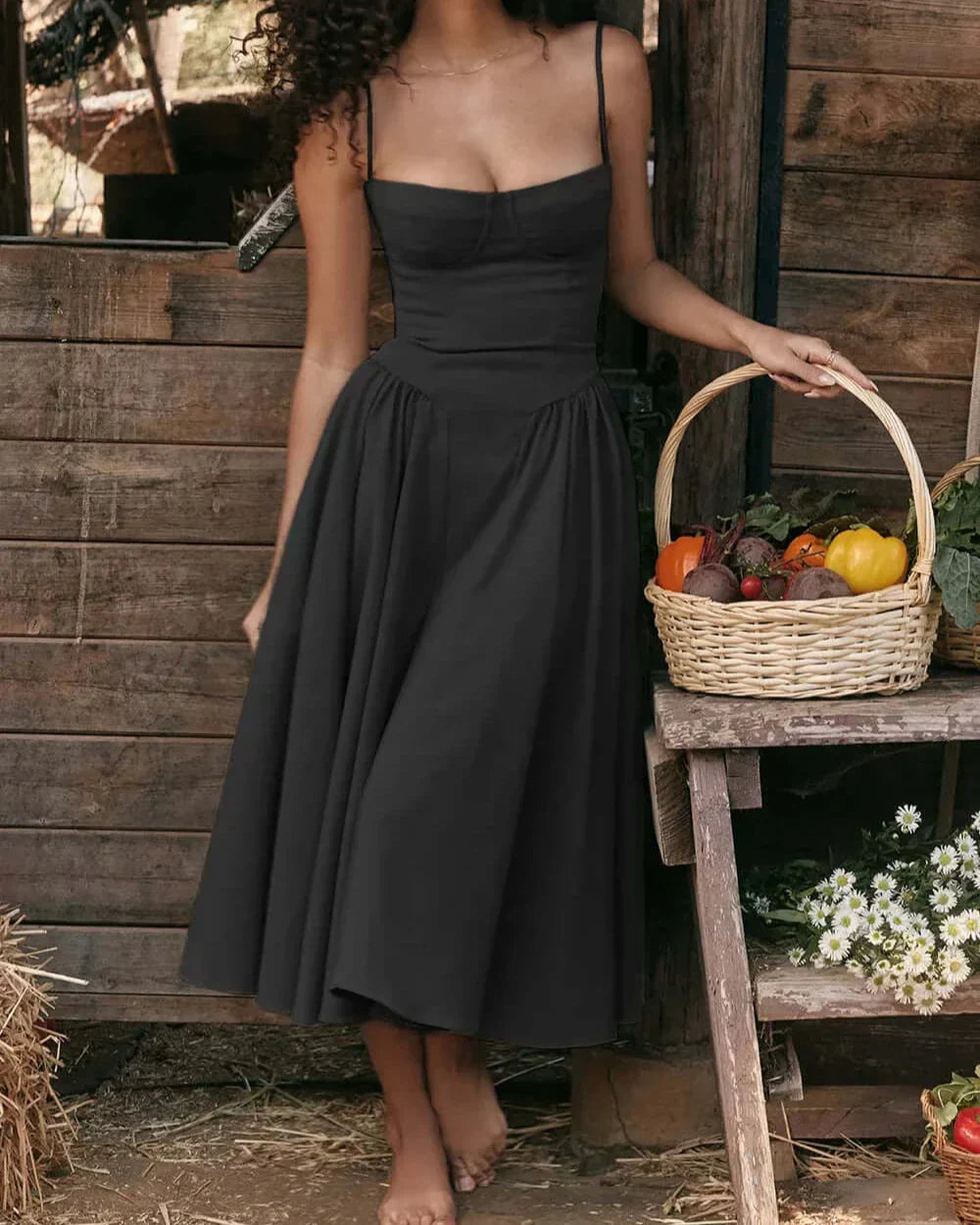50% RABATT | Corsique™ | Stylisches Maxikleid mit Korsett