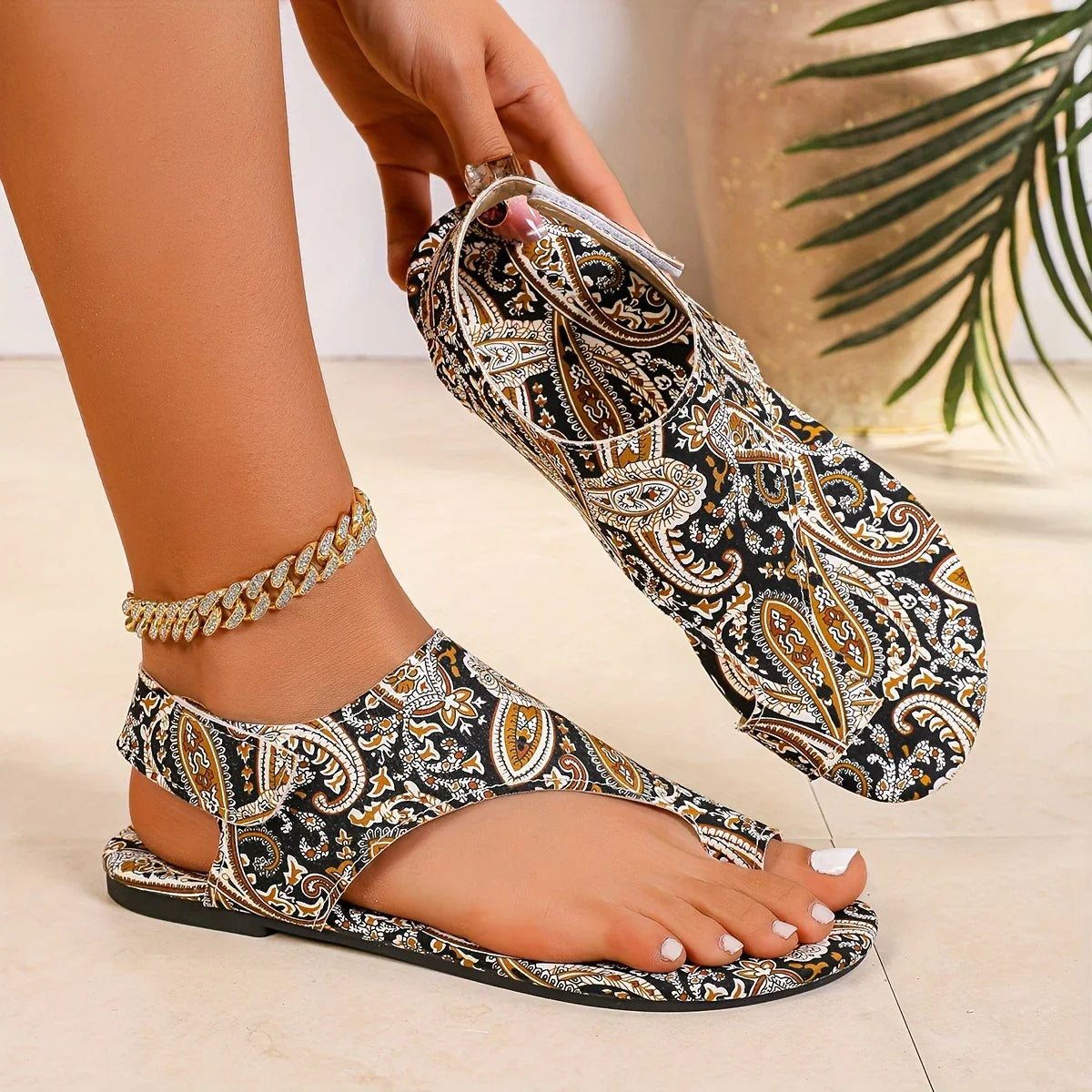 Riley™ | Vintage böhmische Sandalen