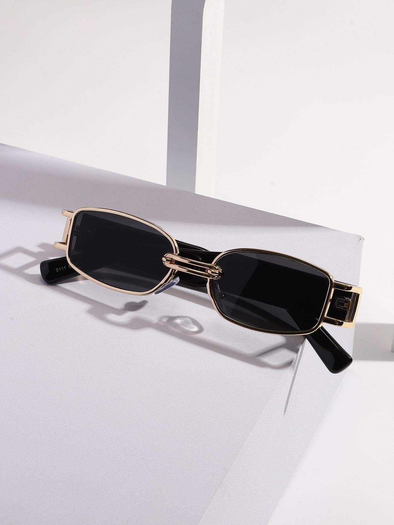 50% RABATT | BeachGlare | Mode Brille mit metallischem Rahmen