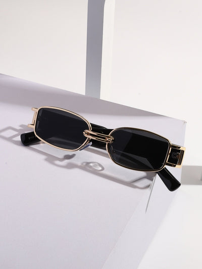 50% RABATT | BeachGlare | Mode Brille mit metallischem Rahmen