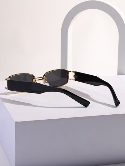 50% RABATT | BeachGlare | Mode Brille mit metallischem Rahmen