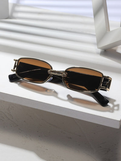 50% RABATT | BeachGlare | Mode Brille mit metallischem Rahmen