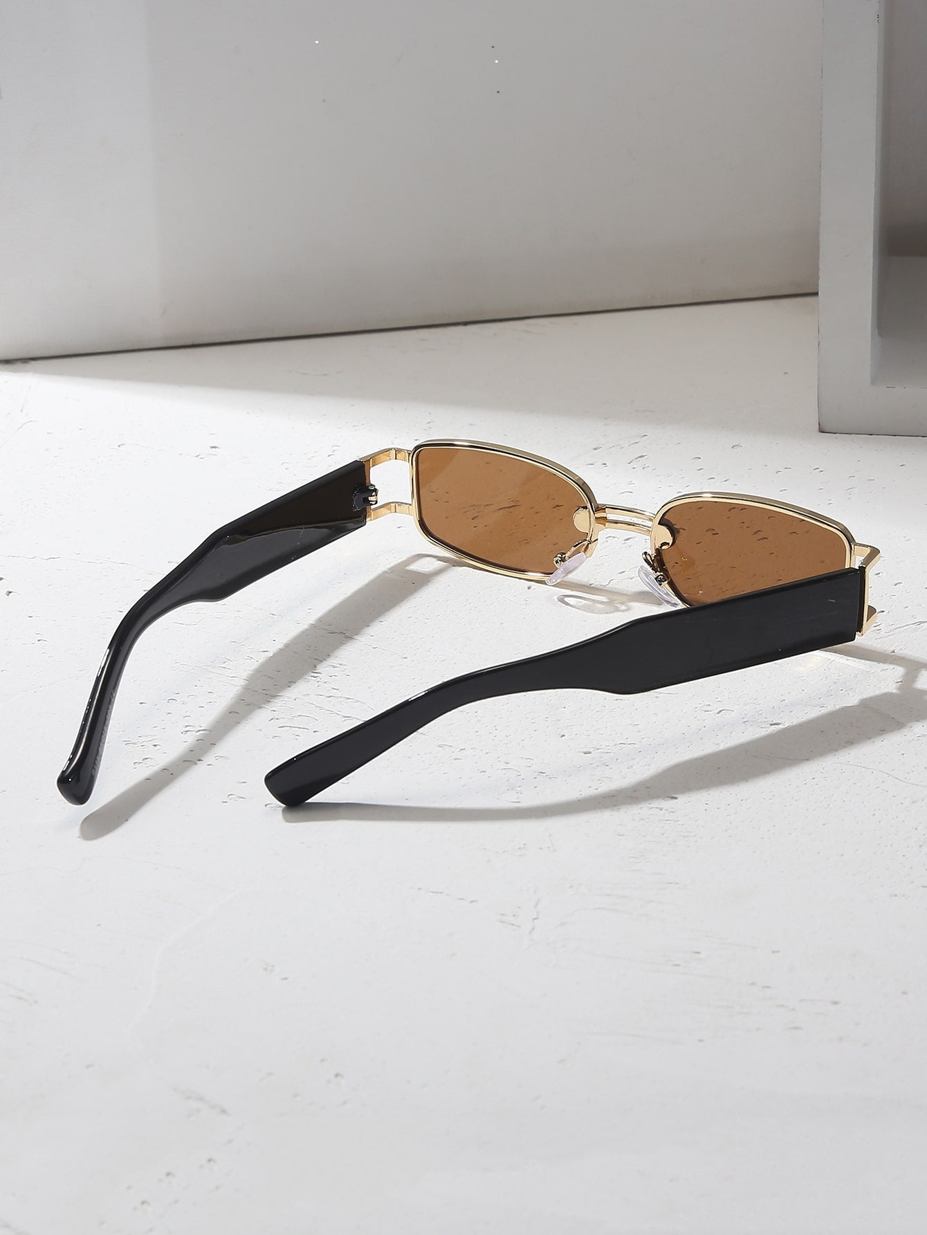 50% RABATT | BeachGlare | Mode Brille mit metallischem Rahmen