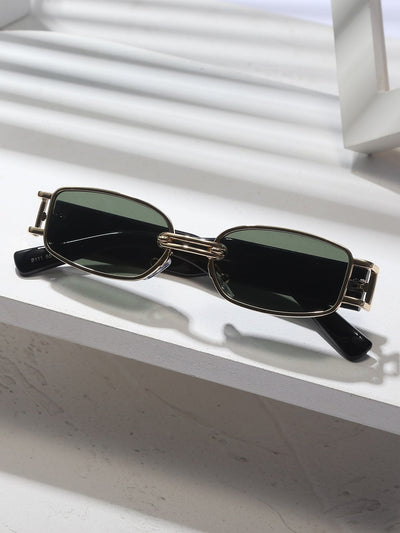 50% RABATT | BeachGlare | Mode Brille mit metallischem Rahmen