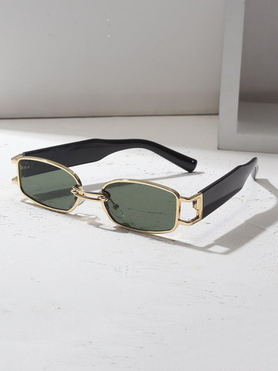 50% RABATT | BeachGlare | Mode Brille mit metallischem Rahmen