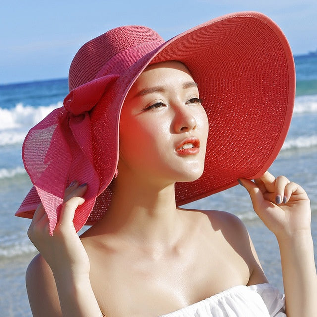 50% RABATT | Solora™ | Strand Sonnenschutz Strohhut