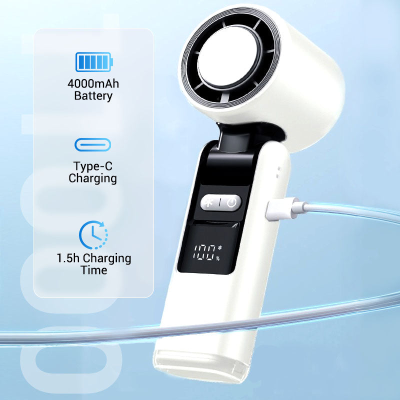 50% RABATT | BreezeGo™ | Mini-Ventilator