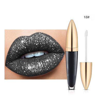 50% RABATT | GlimmerKiss™ | Diamantglänzender langanhaltender Lippenstift